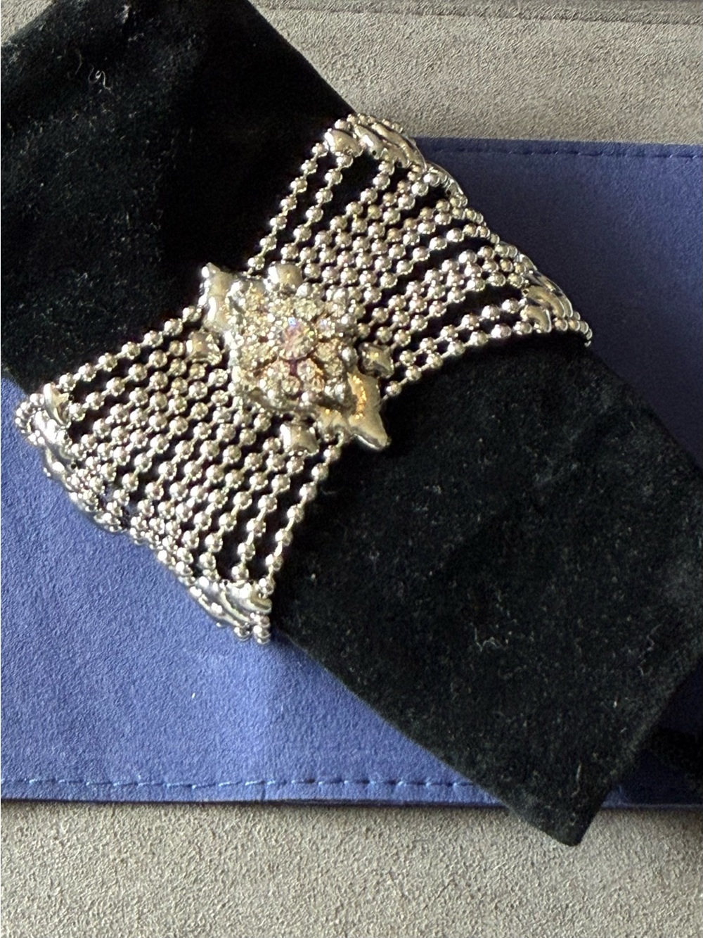SG LIQUID META  BRACELET WITH SWAROVSKI CRYSTALS BY SERGIO GUTIERREZ